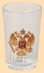 Стакан Гранёный с гербом Россия