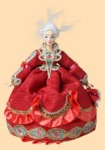 Кукла на чайник для самовара Русское платье (фарфор)
