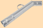 Труба для самовара 61 мм (оцинкованная сталь)